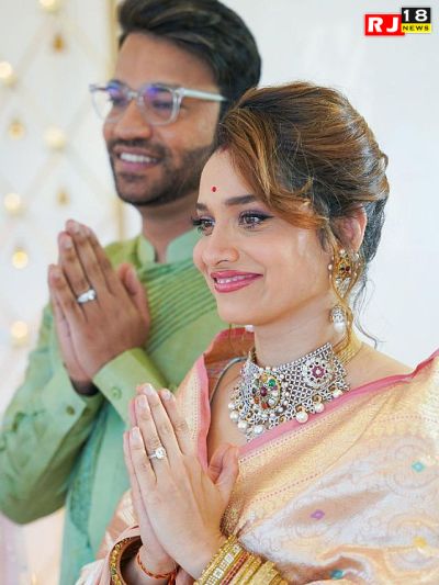 Ankita Lokhande और Vicky Jain ने घर पर की पूजा, देखें तस्वीरें!